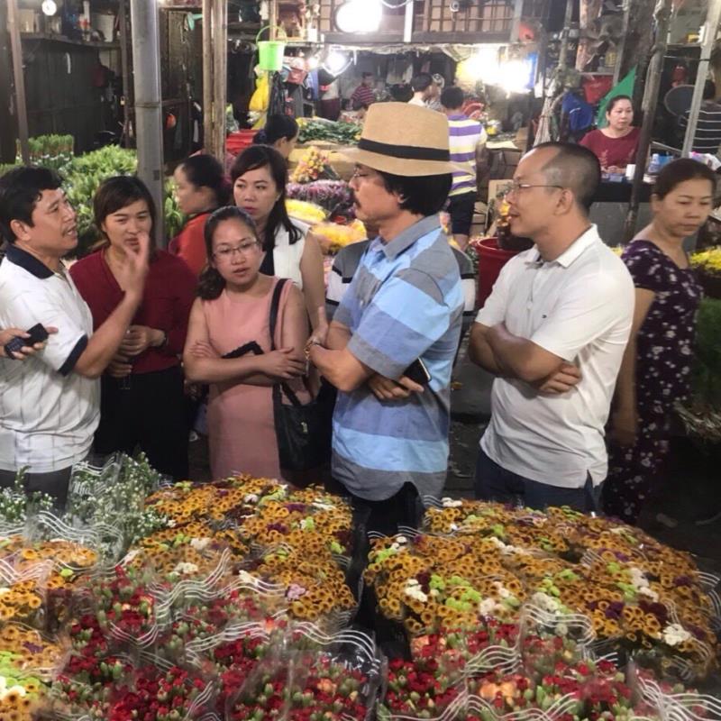 Khảo sát chợ đầu mối thành phố Hồ Chí Minh (10/2017)